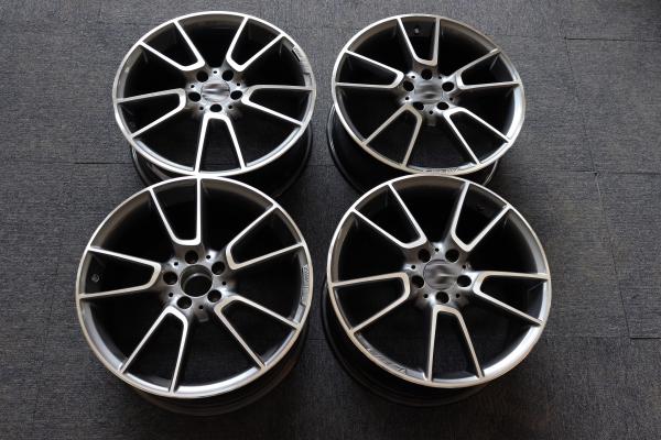 5 Twin Spoke 19 Inch Aluminum Rims , Forged ET33 Automotive Wheel Rims