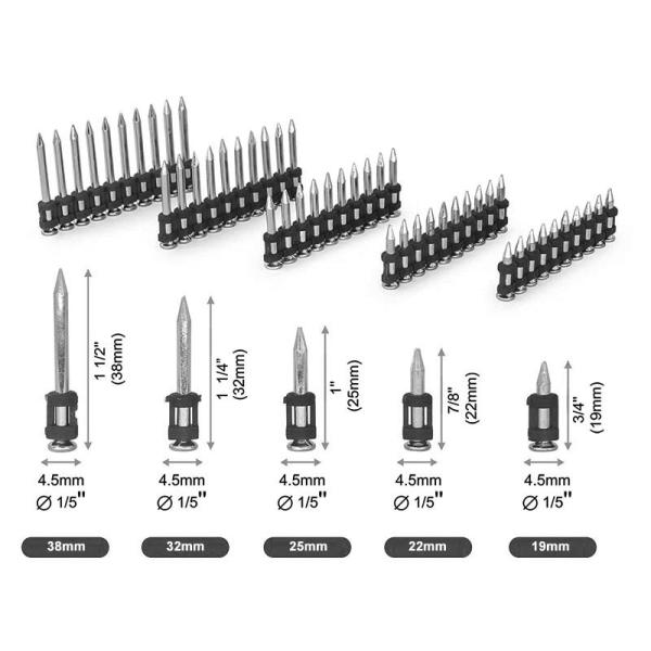 ISO Standard BX3 Nails for Concrete and Steel Durable Building Fasteners