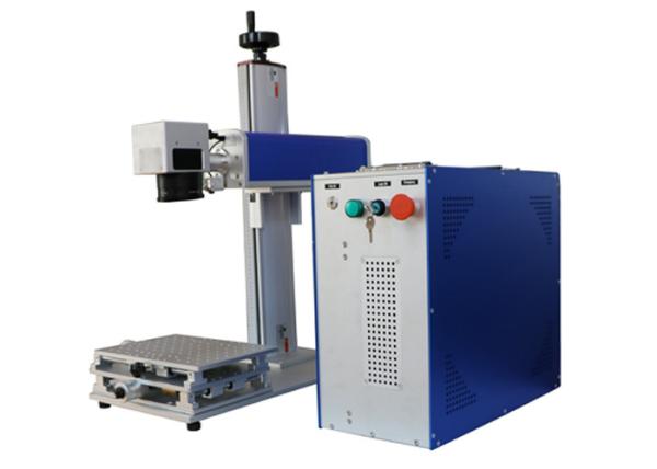 100W IPG Laser Part Marking Machines For Cutting 1 - 2 Mm Gold Silver Brass Metal