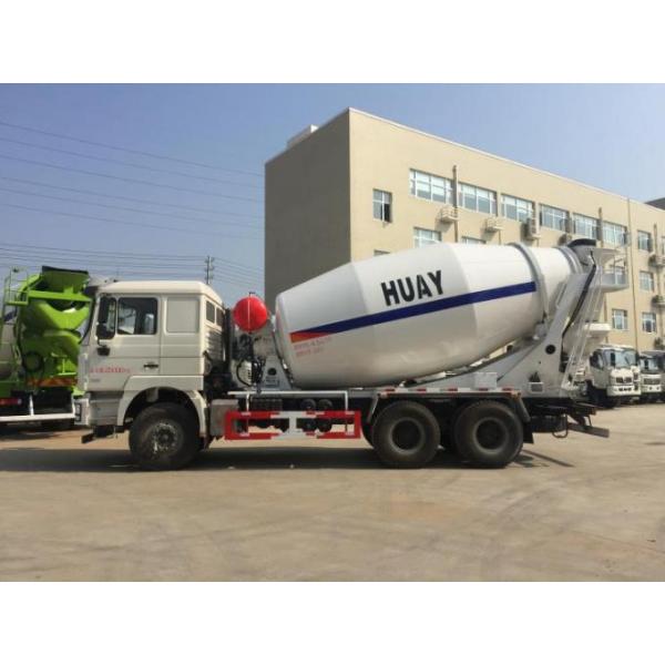 6*4 Drive Mode Special Purpose Vehicles SHACMAN Used Concrete Mixer Trucks