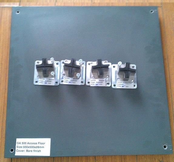OA500 Bare Finish anti-static, Fireproofing, waterproof and dustproof Steel Raised Floor