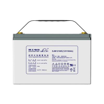 Leoch Battery DJM12100S 12V100Ah for Solar Energy Storage Power Wind System in 40C