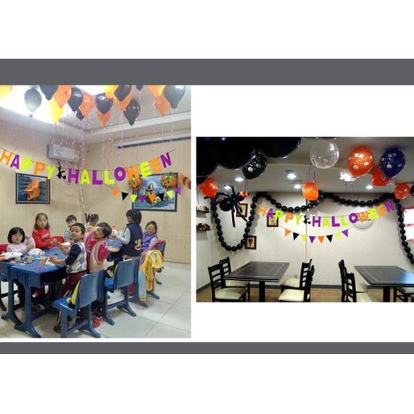 OEM 43 Colors Felt Holiday Decorations Halloween Garland For Halloween