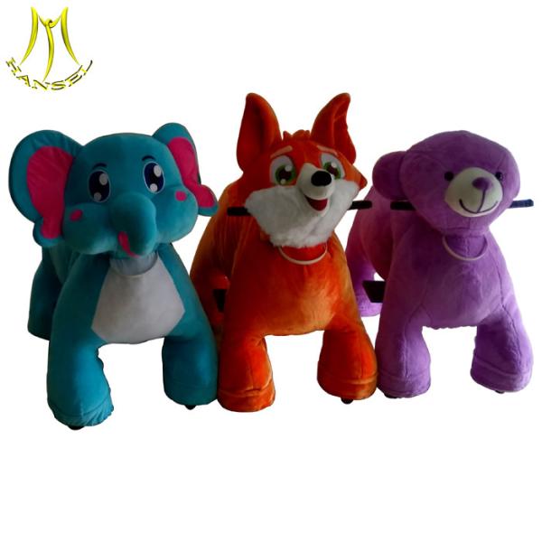 Hansel animal scooter for mall and adult ride on animal made in china with motorized animals scooter