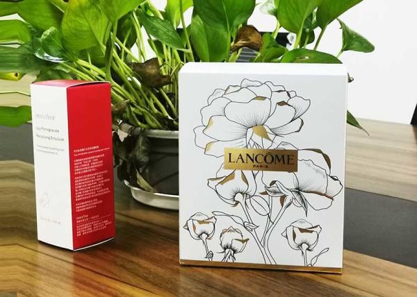 Recyclable Texture Paper Luxury Mask Perfume Packaging Boxes