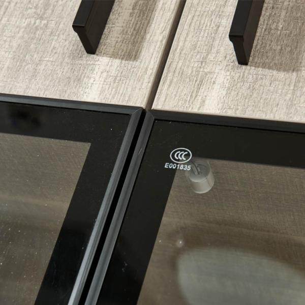 Sliding Bedroom OEM PVC Wardrobes Modular Modern Wooden