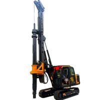 trabalho da profundidade 1000mm Mini Hydraulic Rotary Piling Rig de 15m no estaleiro limitedaccess para a micro perfuração