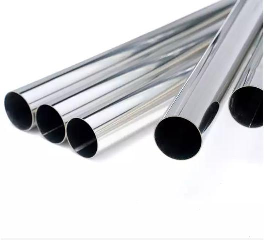 1D 316 Stainless Steel Round Pipe / Tube 8K 310S 201 304 304L 316L 2205 2507