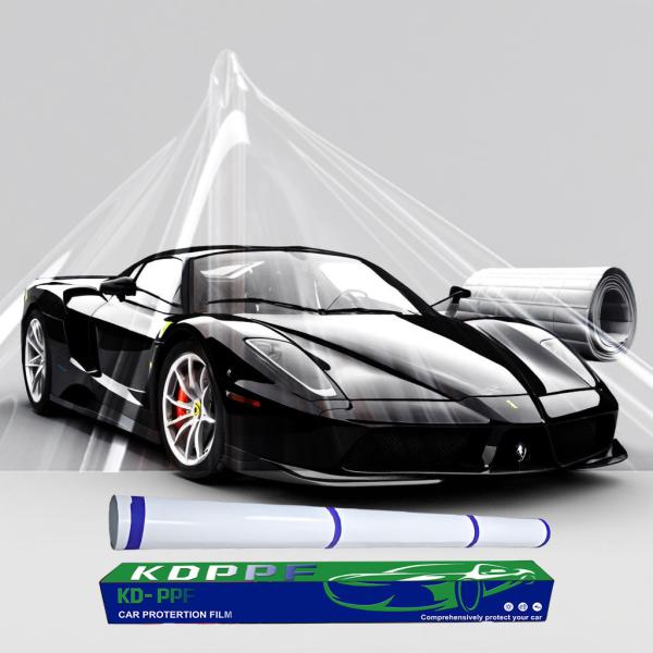 8.5 Mil Clear TPU Car PPF Heat Repair Антигрязная самоклеящаяся пленка для автомобиля