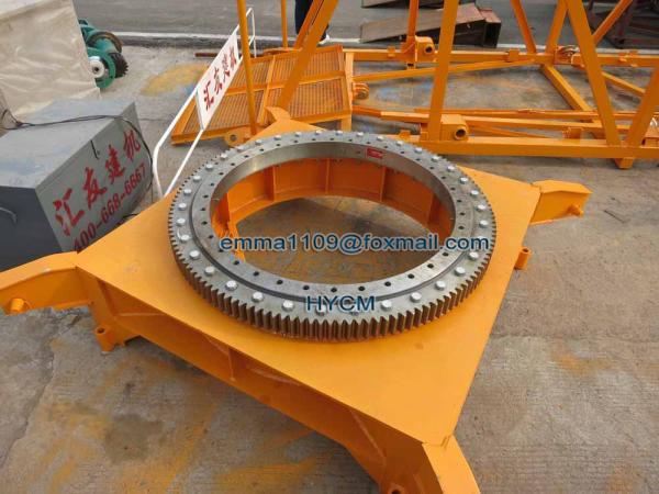HYCM Grúa de torre pequeña TC3808 Precio Tipo de cabeza de martillo Especificación