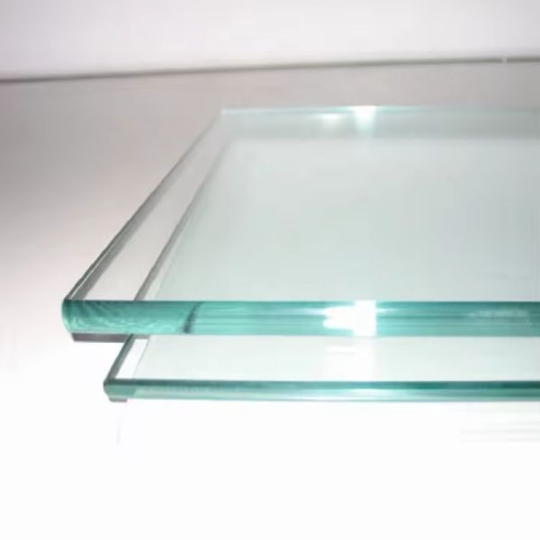 5mm Dark Green Float Glass Sheet Stylish Bathroom Glass Partition