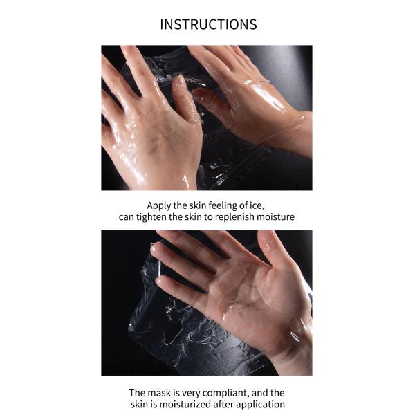 Таможня ЛОГОТИПА маски кристаллической метки частного назначения маски коллагена морской водоросли лицевая