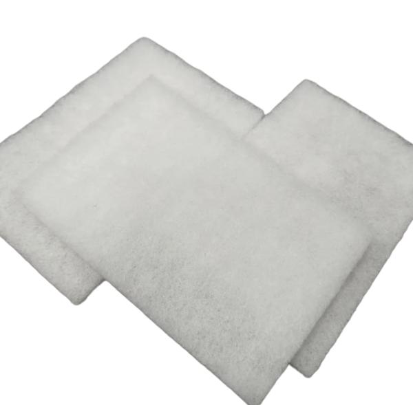 White Nylon Super-Soft Scouring Pad, With Variable GSM, Extremely Soft, Suitable For Scrubbing And Daily Cleaning.