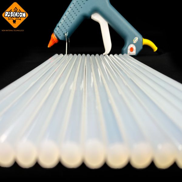 8 Or 11mm*30cm Transparent White EVA Hot Melt Adhesive Stick – Multi-Scene Use for Handicrafts, Packaging, Glass & Toys