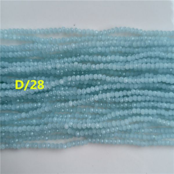 3mm Rondelle Crystal Beads Loose Glass Beads Crystal Beads for Jewelry Making
