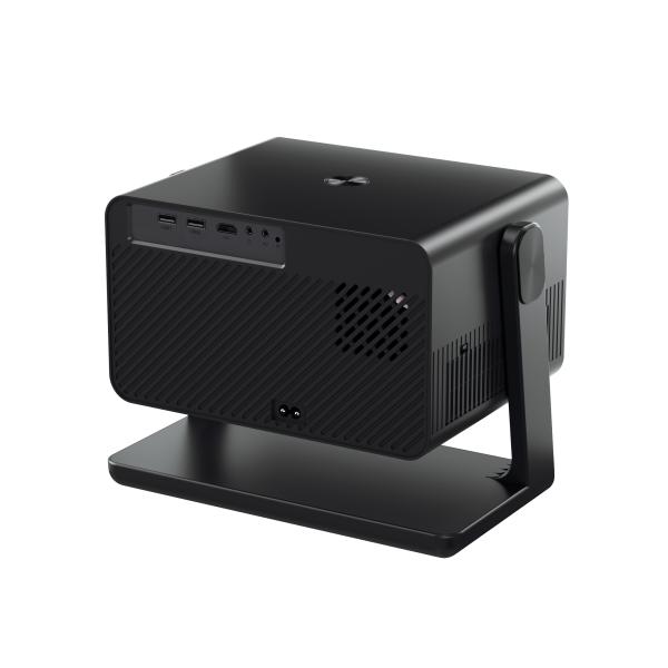 H3 4K Google TV Projector 600 ANSI Lumens Projector 1080P Official Netflix Rotating 360°