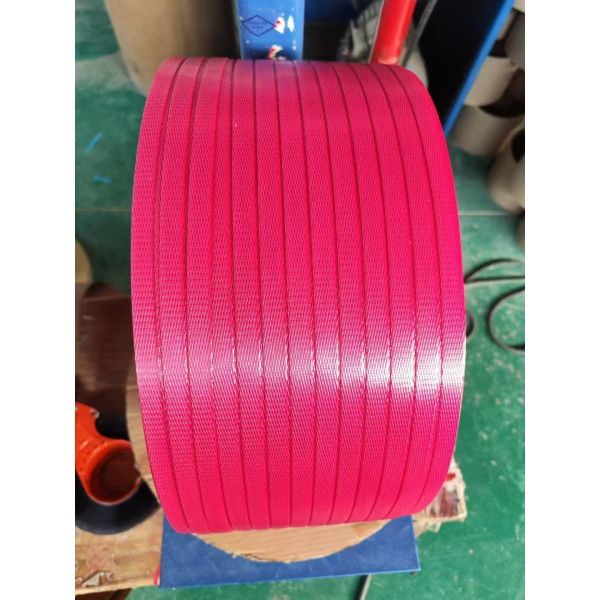 100% polypropylene PP packing strap white PP strapping belt suitable for semi-automatic strapping machines