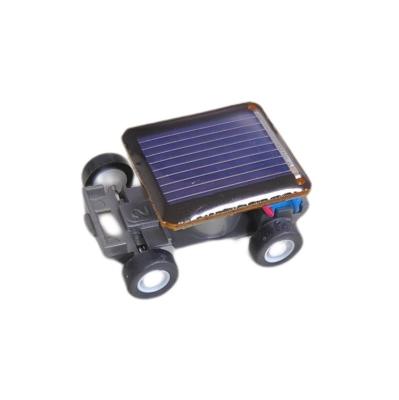 Funny Gifts Mini Solar Panel Car Plastic Racing Car For Children Lightweight