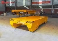 Carro material 5Ton de la mano del ferrocarril del empuje de los carros Q235 de la transferencia de Warehouse