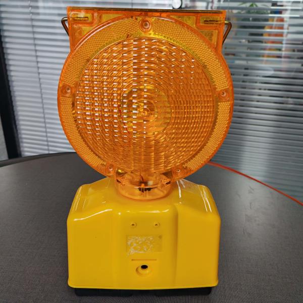 Traffic Warning Cones Solar Road Way Warning Light For Roadway Safety Solar Strobe Light LED Barricade Light