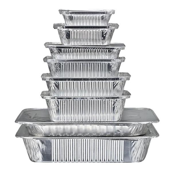 Алюминиевая фольга Контейнеры с коробками для обеда Идеальное решение для требований 3003 8011 сплав