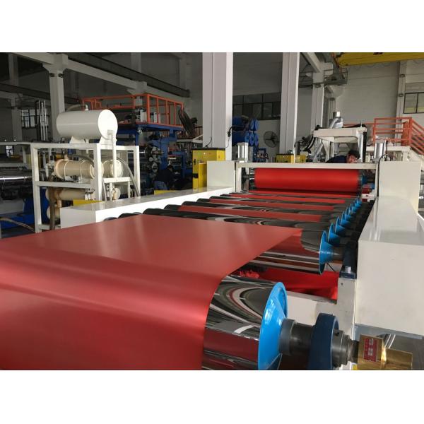 Máquina de la protuberancia de la hoja de la película de la cinta del rollo enorme de AF-1000mm PP para el empaquetado del regalo