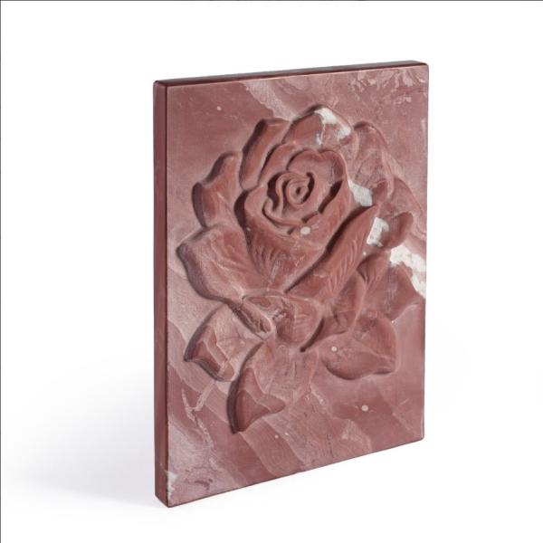 Ornamento de bandeja de relieve de mármol personalizado exquisito   Luxury Marble Art Piece para el diseño de interiores