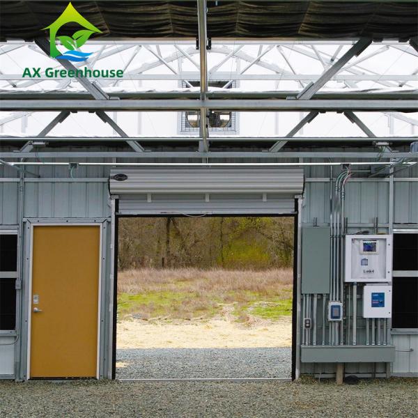 Mushroom Growing Blackout Light Deprivation Greenhouse Agricultural Green House