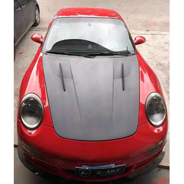Nuevo producto Capó de fibra de carbono para Porsche 911 997 911 997 Motor de fibra de carbono Hatch GT3 estilo