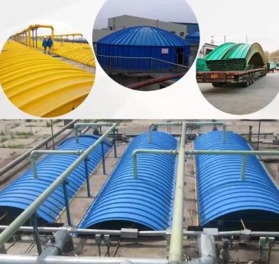 Frp Grp fiberglass hollow cover plate fiberglass sewage pool tank cover fiberboard tank cover  curved or flat customized