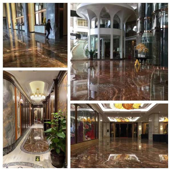 Translucent Blood-Orange Red Onyx Stone with White Veins CNF Red Wood Veins Marble Wall Panel