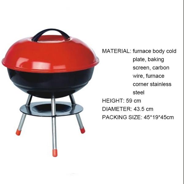 GS Certified Portable Smokeless Charcoal Grill for Outdoor Camping Small Barbecue