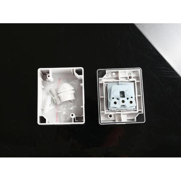 Waterproof Wall Switch Socket , Surface Mounted German Power Socket