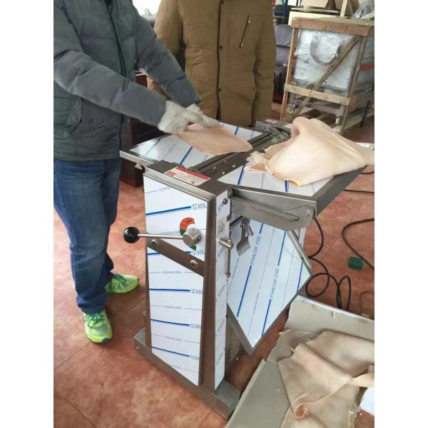 Carne de aço inoxidável do equipamento 110V do matadouro das aves domésticas que descasca a máquina