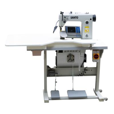 Flatbed Industrial Sewing Machine 750W Sleeve Setting Machine With 8mm Presser Foot Lift