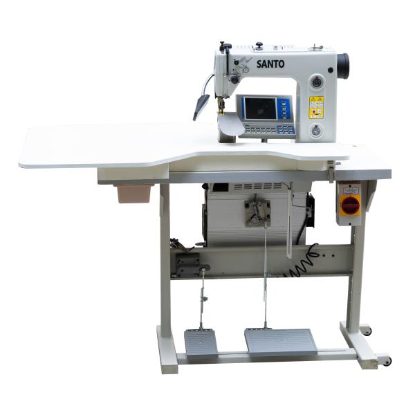 Flatbed Industrial Sewing Machine 750W Sleeve Setting Machine With 8mm Presser Foot Lift