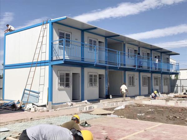 Prefabricated Flat Pack Container Steel Structure Modular Container Q235 Q355