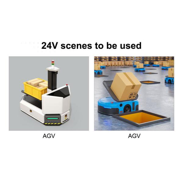 83Ah 26650 24V Bateria de Fósforo de Ferro de Lítio AGV Material de ânodo
