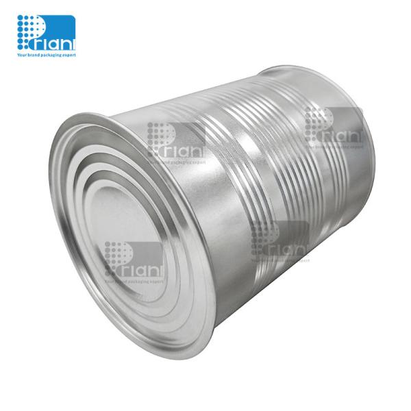 Round Food Safe Metal Tins Metal Tinplate Food Tin Packaging