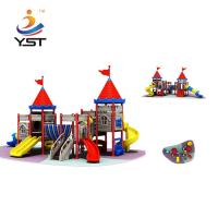 Thickness 2.5mm Public Places Kids Playground Slide With 114mm Galvanized Pipe
