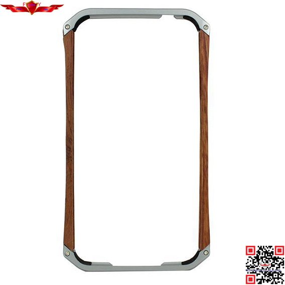 Hot Selling Aluminum+Wood Bumper For Samsung Galaxy S5 Multi Color 100% Perfect Fit