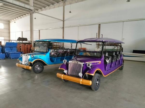 White Wedding Classic Car 4kw Motor 100km Endurance CE Certification
