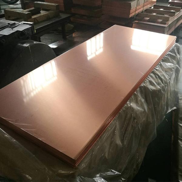 C1100 folha de cobre vermelha pura, certificado do ISO da BV da placa de cobre de 1mm 3mm 4mm