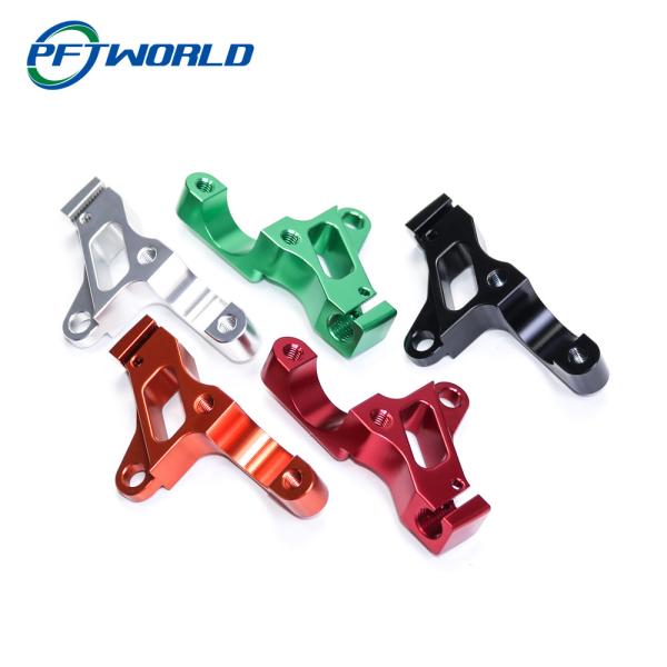 As peças de metal de alumínio anodizadas do CNC fizeram à máquina toda a cor para a bicicleta