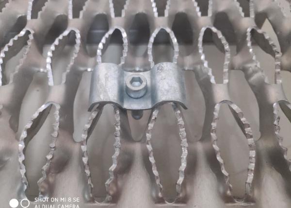 Anti Skid Perforated Grip Strut Safety Grating Plank Aluminum 5052 H32