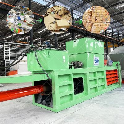 Waste PET Baler HDPE Recycling Baler Plastic Press Machine Plastic Film Bags Baler