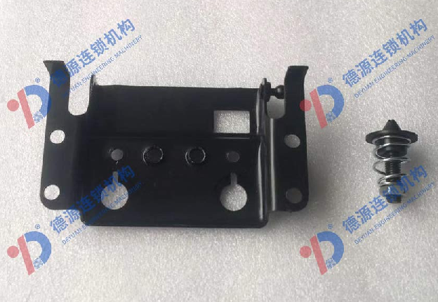 A9437500384 DURABLE BLACK FR PANEL LATCH SEAT COMPONENT FOR BENZ TRUCKS