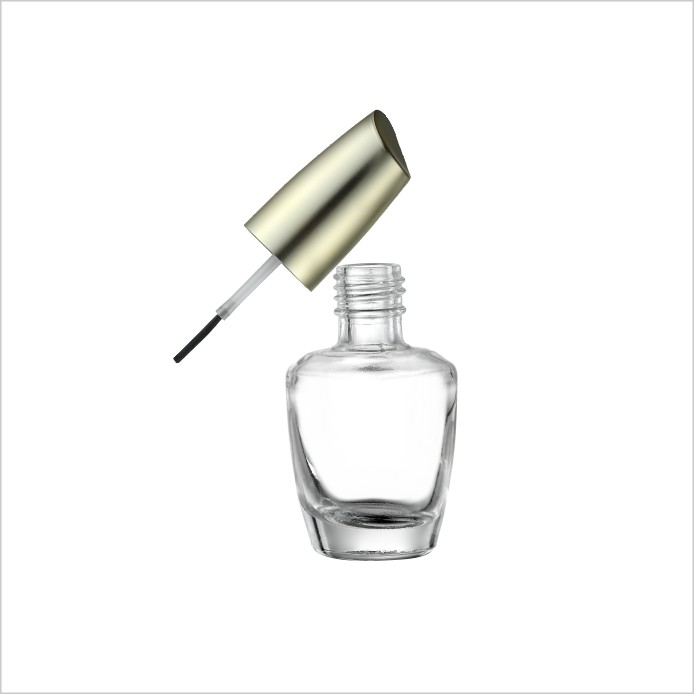 Пустая косметическая бутылка 17ml губки перевозчика маникюра прозрачная