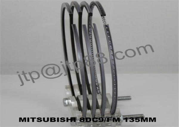 Anneau de piston automatique de moteur pour MITSUBISHI anneau de piston de qualité d'OEM 8DC9/8DC9T de FUSO