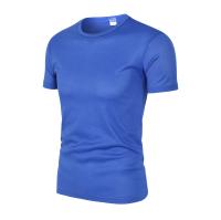 De Logo Quick Drying T das camisas fibra 100% de poliéster imprimindo feita sob encomenda